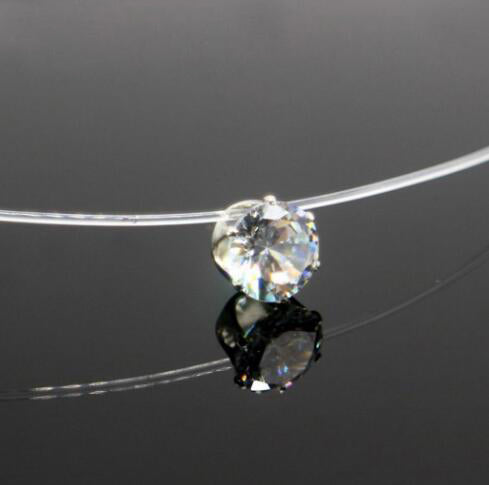 unseeable
Rhinestones clear
Fishing strap metal metal chain
Pendant Necklaces