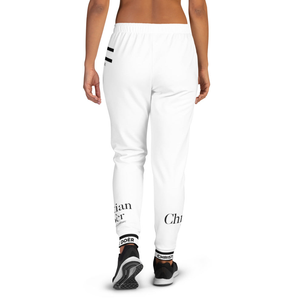 Christian Doer - Women's Joggers White