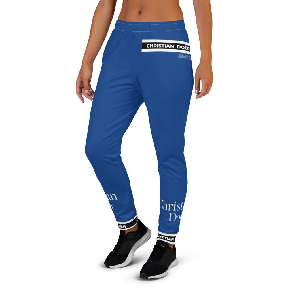 Christian Doer - Women's Joggers Blue