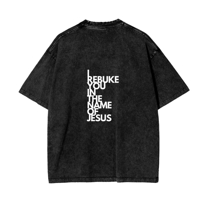 Acid Wash Oversize T-Shirt - 250 GSM