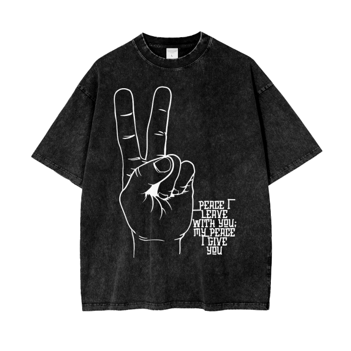 Acid Wash Oversize T-Shirt - 250 GSM