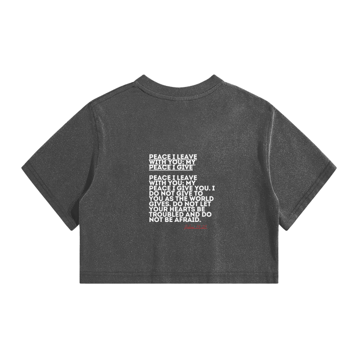 Crop Top T-Shirt - 220 GSM