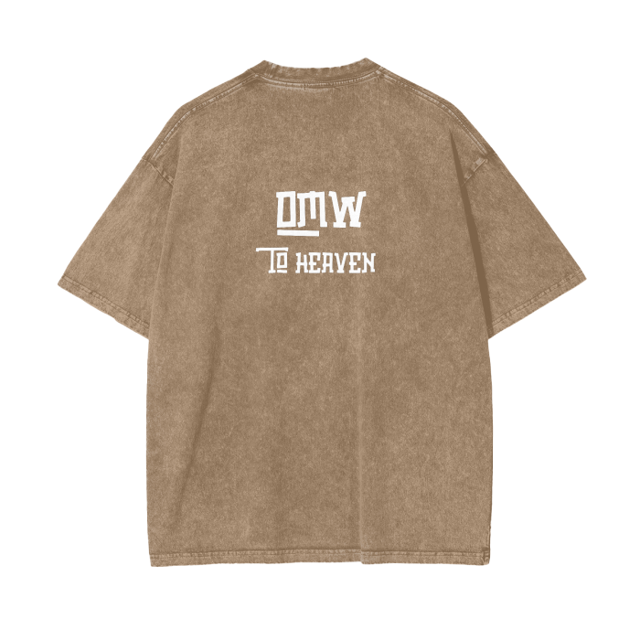 Acid Wash Oversize T-Shirt - 250 GSM