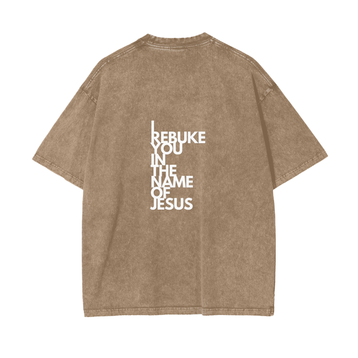 Acid Wash Oversize T-Shirt - 250 GSM