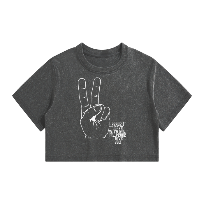 Crop Top T-Shirt - 220 GSM
