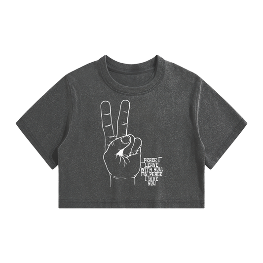 Crop Top T-Shirt - 220 GSM