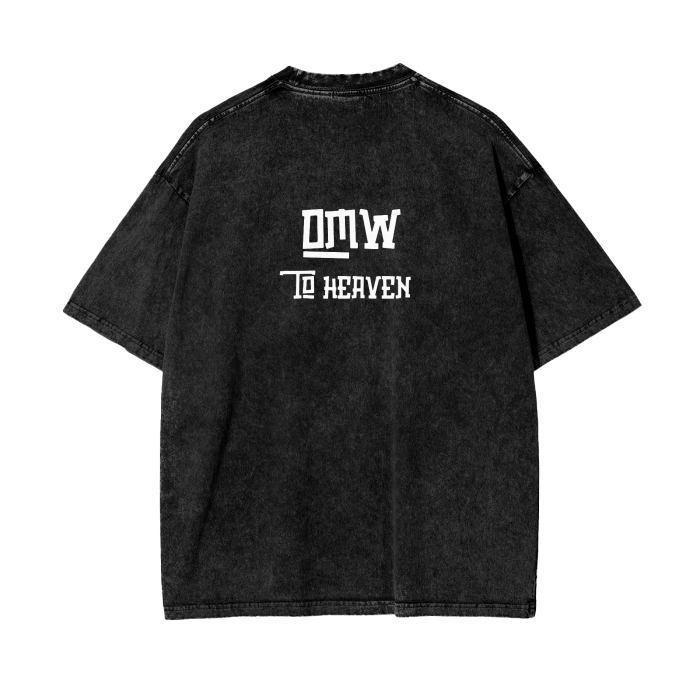 Acid Wash Oversize T-Shirt - 250 GSM