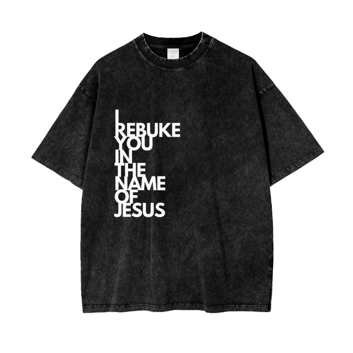 Acid Wash Oversize T-Shirt - 250 GSM