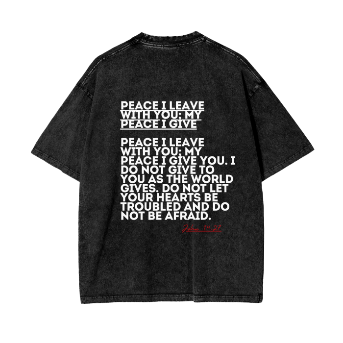 Acid Wash Oversize T-Shirt - 250 GSM