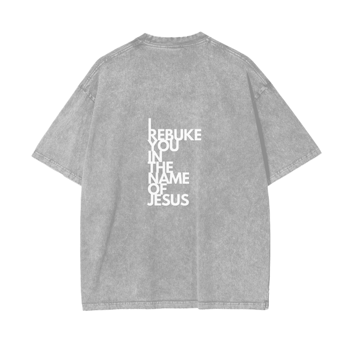 Acid Wash Oversize T-Shirt - 250 GSM