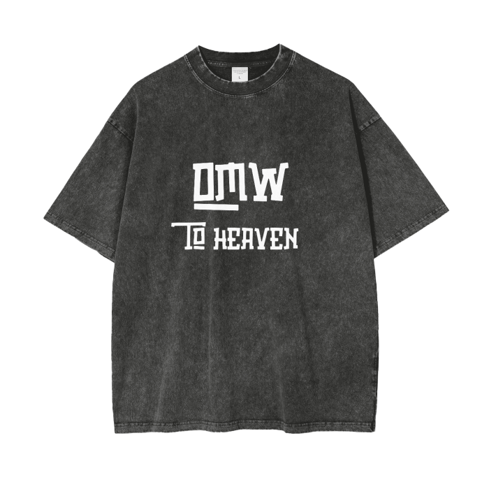 Acid Wash Oversize T-Shirt - 250 GSM