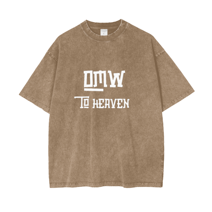 Acid Wash Oversize T-Shirt - 250 GSM
