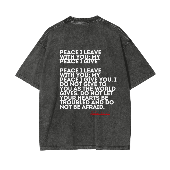 Acid Wash Oversize T-Shirt - 250 GSM