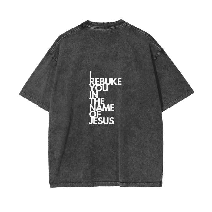 Acid Wash Oversize T-Shirt - 250 GSM