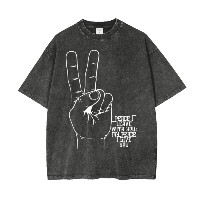Acid Wash Oversize T-Shirt - 250 GSM