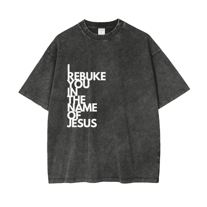 Acid Wash Oversize T-Shirt - 250 GSM