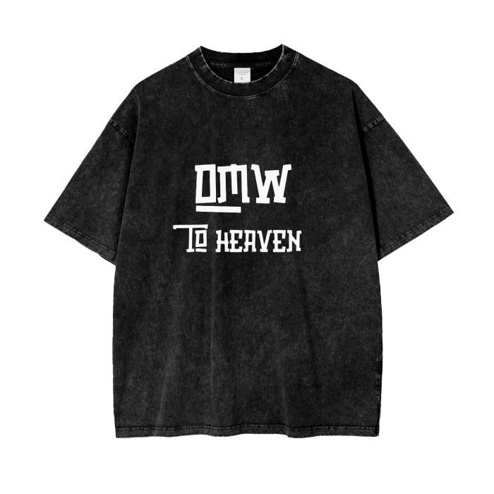 Acid Wash Oversize T-Shirt - 250 GSM