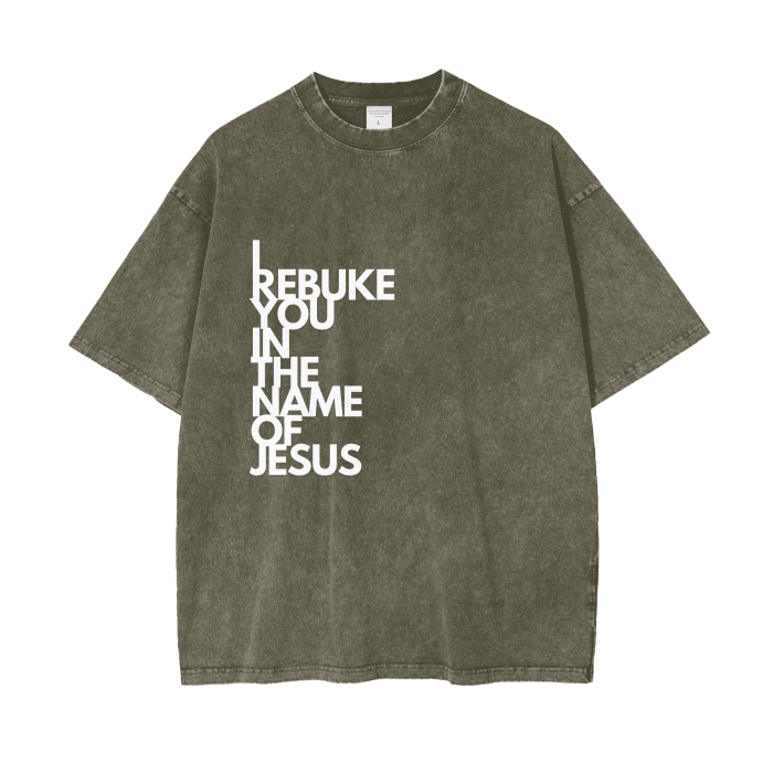 Acid Wash Oversize T-Shirt - 250 GSM