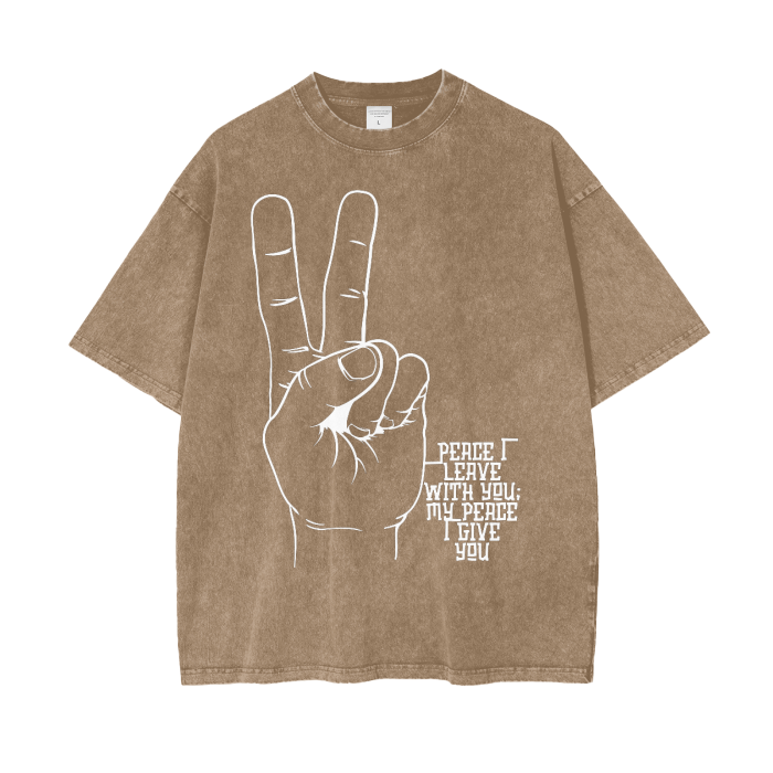 Acid Wash Oversize T-Shirt - 250 GSM