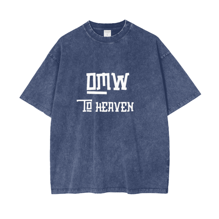 Acid Wash Oversize T-Shirt - 250 GSM