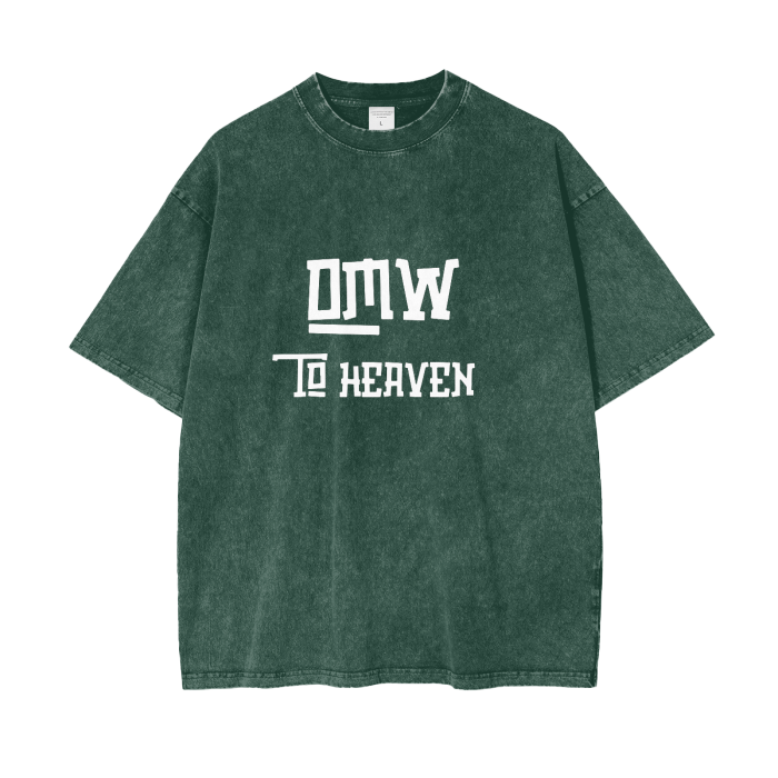 Acid Wash Oversize T-Shirt - 250 GSM
