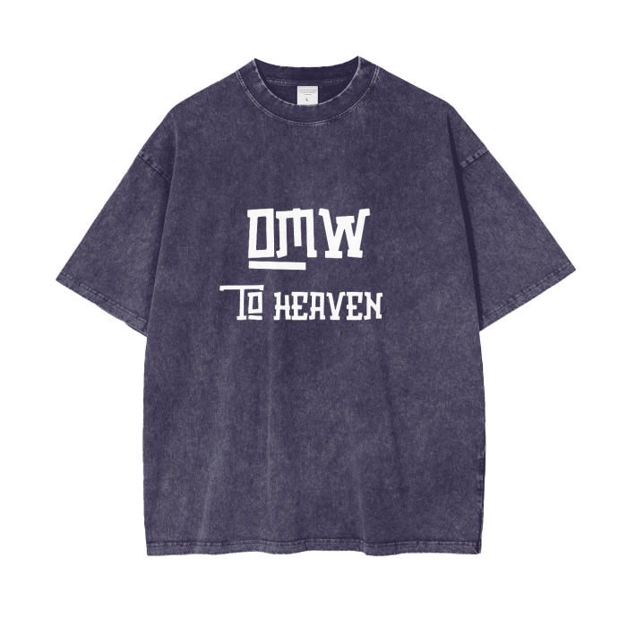 Acid Wash Oversize T-Shirt - 250 GSM