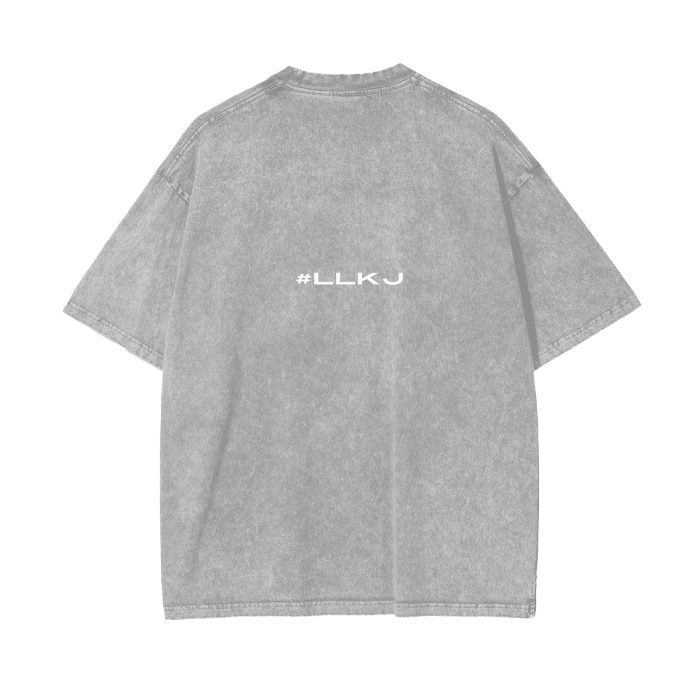 #LLKJ Acid Wash Oversize T-Shirt - 250 GSM
