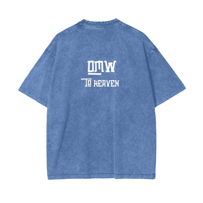 Acid Wash Oversize T-Shirt - 250 GSM