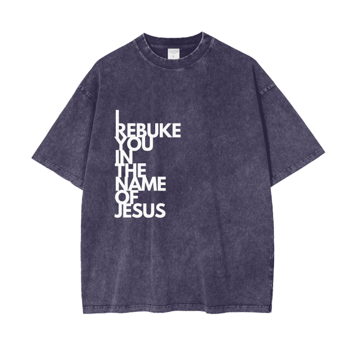 Acid Wash Oversize T-Shirt - 250 GSM