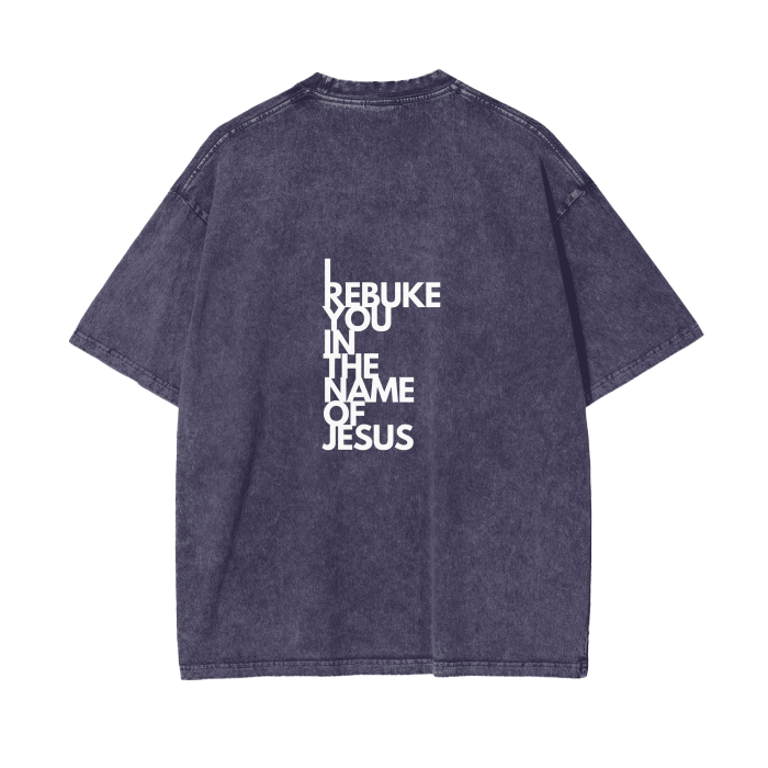 Acid Wash Oversize T-Shirt - 250 GSM
