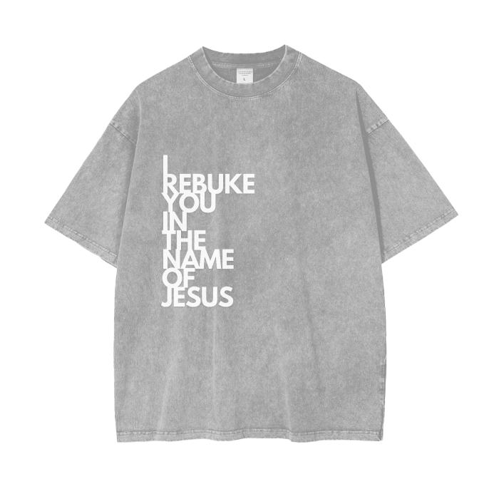 Acid Wash Oversize T-Shirt - 250 GSM