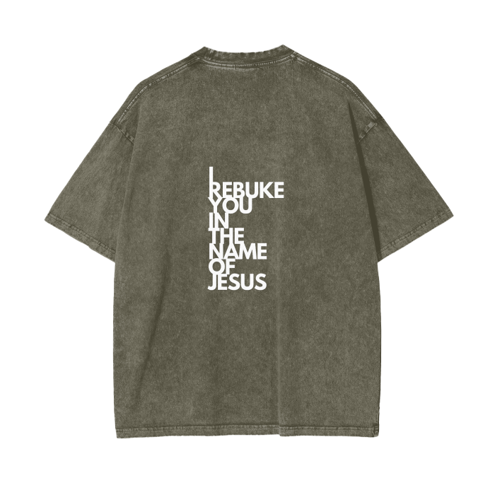 Acid Wash Oversize T-Shirt - 250 GSM