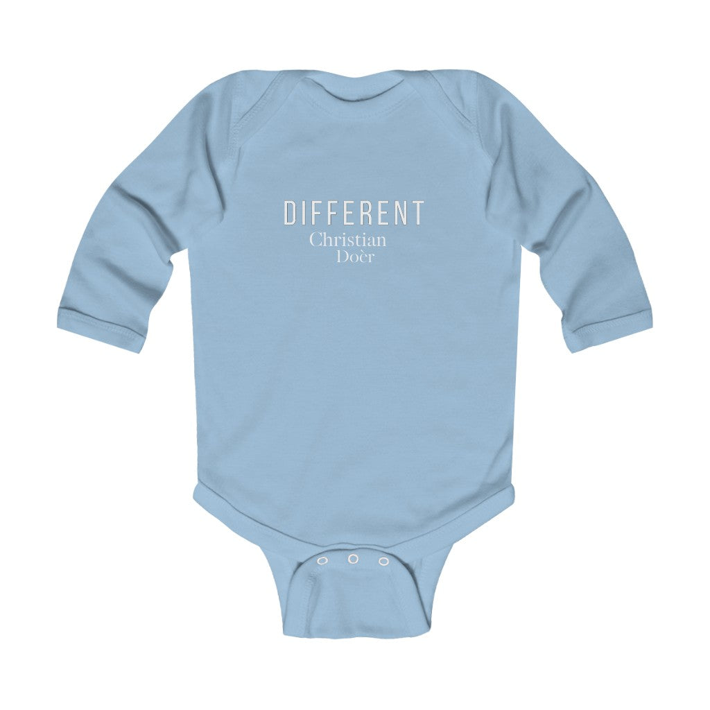 Christian Doèr ®  DIFFERENT Infant Long Sleeve Bodysuit