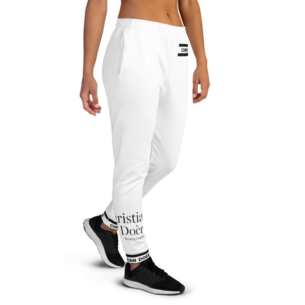 Christian Doer - Women's Joggers White