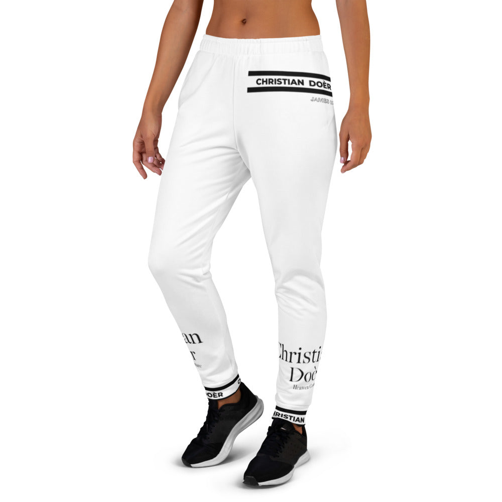 Christian Doer - Women's Joggers White