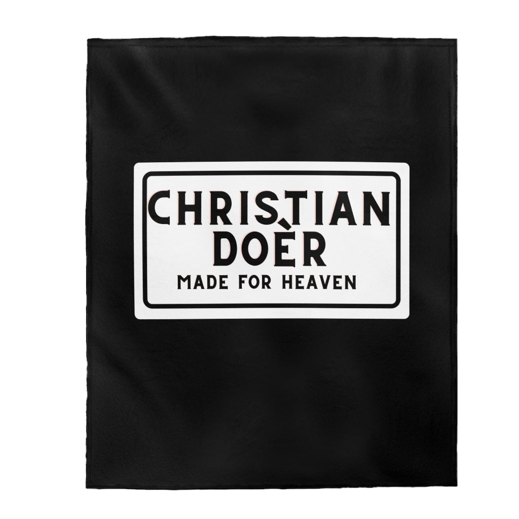 Made For Heaven Velveteen Plush Blanket