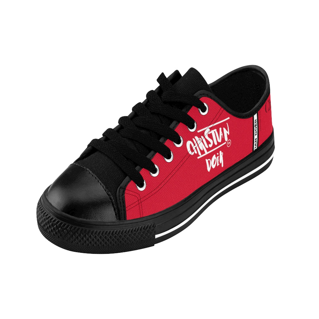 Christian Doer Canvas Shoes - Red